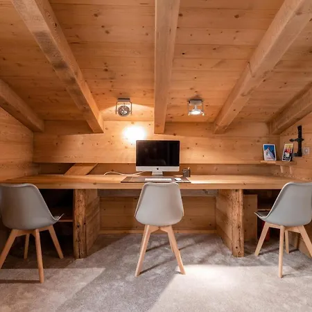 Large Luxury Megeve Domek alpejski Praz-sur-Arly